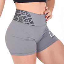 Short Feminino Fitness Insanity Diamond Cor:PretoTamanho:GG