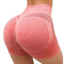 Short Feminino Levanta Empina Bumbum Cintura Alta Modelador