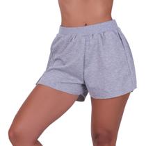 Short Feminino Moletinho Cós Alto Tendência - c12 MAYA