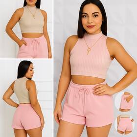Short Feminino MOLETOM Moda Estilo Conforto - Kesdey