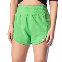 Short Feminino Over Surf Boxer Moletom Verde Short Feminino Over Surf Boxer Moletom Verde