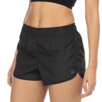 Short Feminino Oxer Básico, NA COR PRETA SEM DETALHES, TAMANHO P.