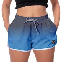 Short Feminino Praia Soltinho Cintura Elastica Estilo Casual Confortável Moda Verão Seca Rápido