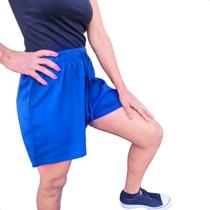 Short Feminino Soltinho Praia Piscina Bermuda Liso