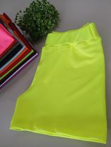 Short feminino suplex curto liso academia/passeio/caminhada casual