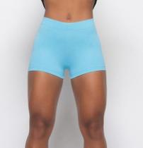 Short feminino suplex curto liso academia/passeio/caminhada casual