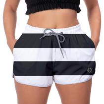 Short Feminino Tactel Elástico Conforto Soltinho Saída Praia Academia Casual - W2 STORE