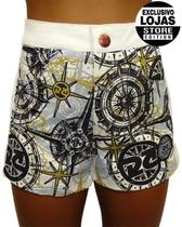 Short Feminino Veludo Navigator Light