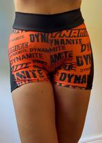 Short Fitness Cadmium 2 Apple Booty Preto Coral Dynamite