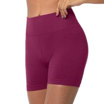 Short Fitness com Detalhe Anatômico Marsala Short Fitness com Detalhe Anatômico Marsala