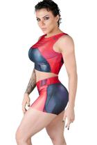 Short Fitness Dynamite Scarlet Blaze