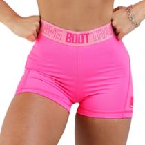 Short Fitness Elastic Treino Feminino Academia Boot Training