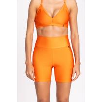 Short Fitness Empina Bumbum Laranja