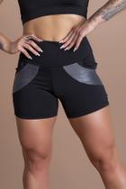Short Fitness Feminino Cintura Alta Academia Com Bolso F7 NEW STYLE Short Fitness Feminino Cintura Alta Academia Com Bolso F7 NEW STYLE