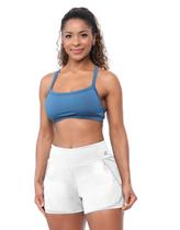 Short Fitness Feminino Cós Alto Modelador Poliamida Dry Zero Transparência Alta Compressão Academia Treino Short Fitness Feminino Cós Alto Modelador Poliamida Dry Zero Transparência Alta Compressão Academia Treino