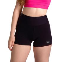 Short Fitness Feminino Preto - Roupa para Treino Academia