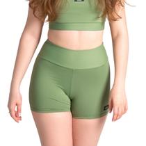 Short Fitness Feminino Verde - Roupa para Treino Academia