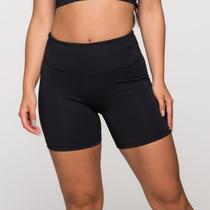 Short Fitness Poliamida Básico Preto