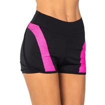 Short Fitness Sobreposto Microlight