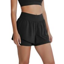 Short Fitness Sobreposto Microlight Short Fitness Sobreposto Microlight