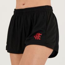 Short Flamengo Plug Feminino Preto