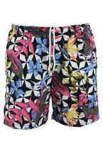 Short Floral Estampado Calção elastano P M G Gg Verão Short Floral Estampado Calção elastano P M G Gg Verão