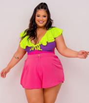 Short godê- plus size