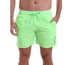 Short Head Masculino Microfibra 7 Polegadas Verde Fluor