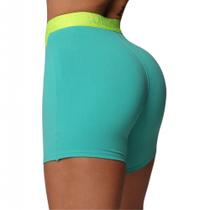 Short Hit Comum Turquesa Moving Fitness