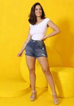 Short hot pant jeans escuro Short hot pant jeans escuro