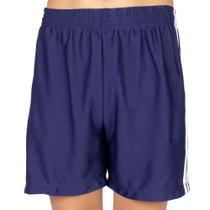 Short I Sport Listras Futebol Juvenil Marinho