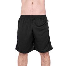 Short I Sport Listras Futebol Preto Short I Sport Listras Futebol Preto