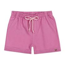 Short Infantil Básico Rosa Moletom Sem Felpa Short Infantil Básico Rosa Moletom Sem Felpa