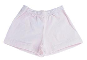 Short infantil bebê feminino liso