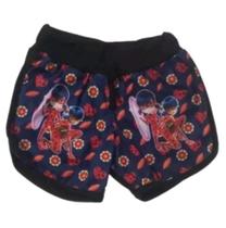 Short infantil de malha Short infantil de malha