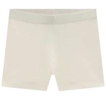 Short Infantil Feminino Kukiê em Cotton na cor Off White Short Infantil Feminino Kukiê em Cotton na cor Off White
