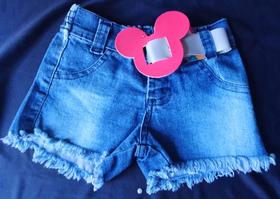 Short infantil Jens tamanho P cinto mine Short infantil Jens tamanho P cinto mine