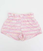 Short Infantil Listrado Marisa Tam 1 a 3 Off White-11390