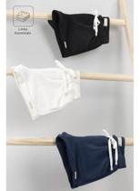 Short Infantil Menina em Moletom Preto Short Infantil Menina em Moletom Preto