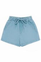 Short Infantil Menina Jeans Soltinho - Hering Kids