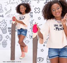 Short Infantil Menina Médio Up Teen Max Denim Kids Tam 10 ao 16 - Ref 9433