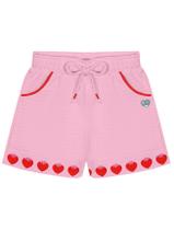 Short Infantil Menina Strawberry Rosa Cinti Short Infantil Menina Strawberry Rosa Cinti