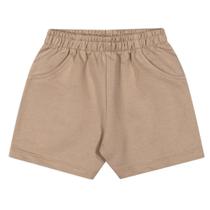 Short Infantil Menina Verão Cacau - Angerô Short Infantil Menina Verão Cacau - Angerô