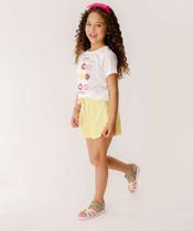 Short Infantil Moletinho Clochard Tam 4 a 10-80102 Short Infantil Moletinho Clochard Tam 4 a 10-80102