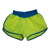 Short Infantil Neon Menina Proteção UV Siri Ref 36838