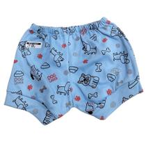 Short Infantil para Menino em Malha Ribana Estampas Variadas