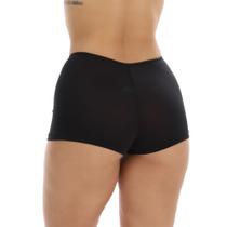 Short Íntimo Preto Fristyle Shortinho Segunda Pele Feminino Adulto Short Íntimo Preto Fristyle Shortinho Segunda Pele Feminino Adulto
