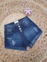Short Jeans Botões - Luvier Short Jeans Botões - Luvier