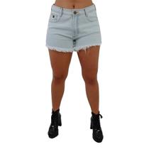 Short Jeans Claro Feminino Lança perfume Original Novidade