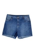 Short Jeans Com Bolsos Barra A Fio - Giov - Algodão - Manifesto Short Jeans Com Bolsos Barra A Fio - Giov - Algodão - Manifesto